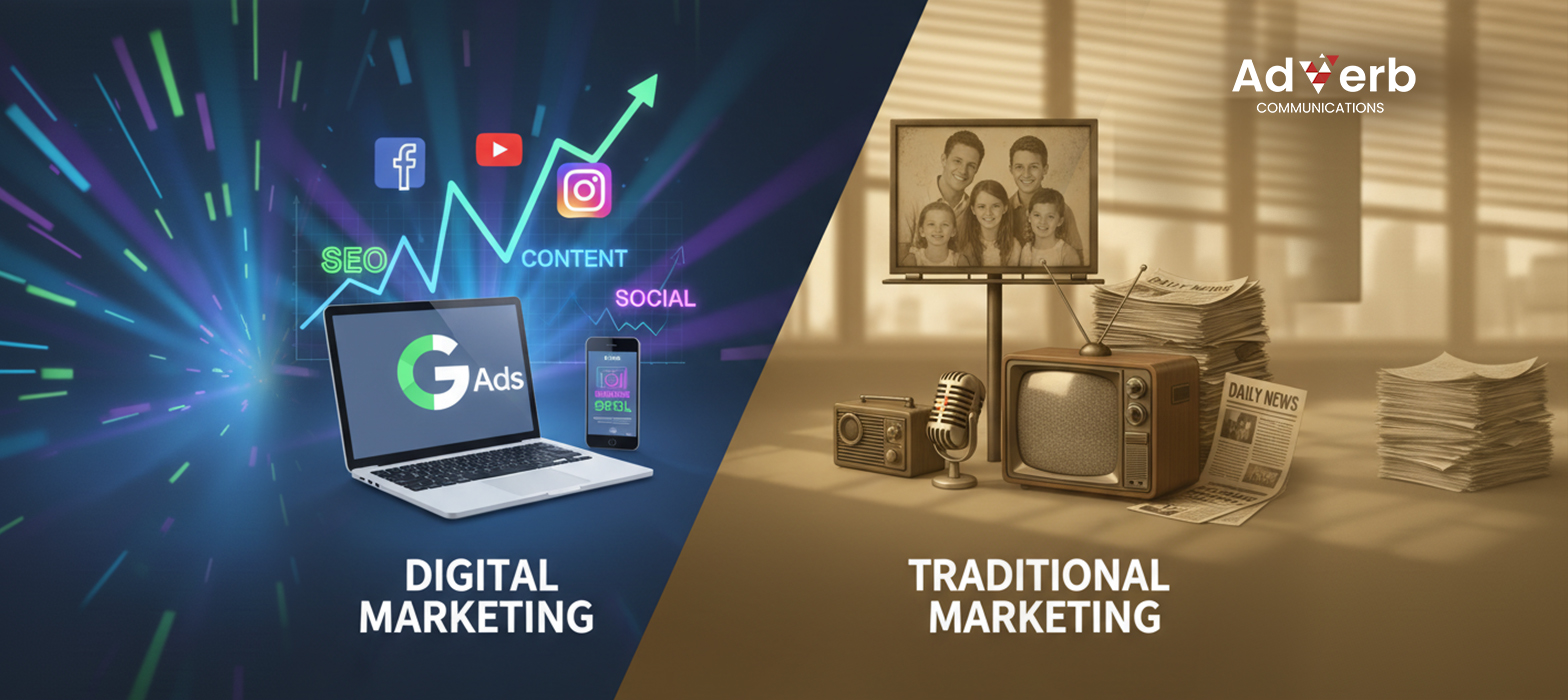Digital Marketing vs Traditional Marketing